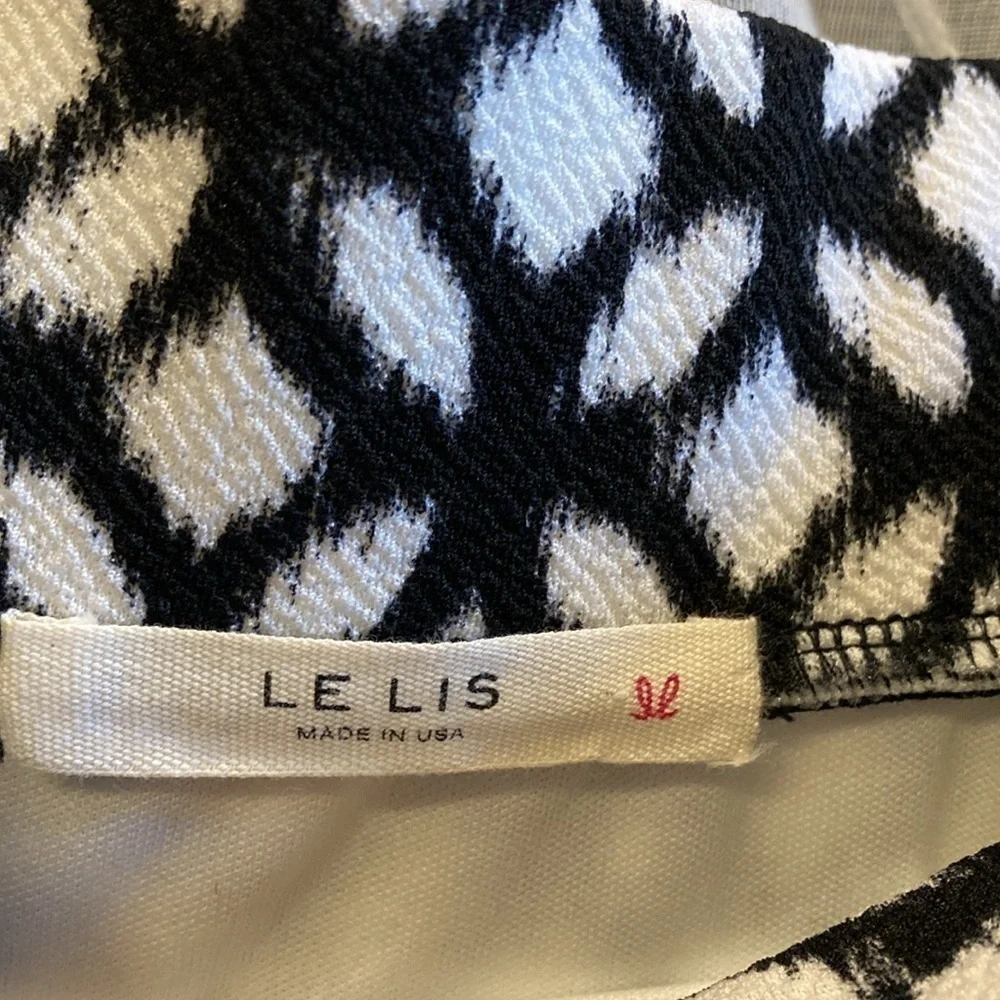 Lelis Black and White Skirt
